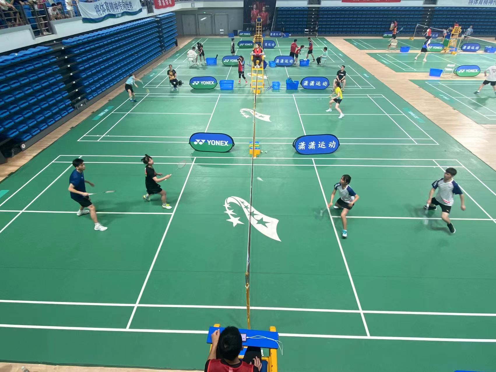 2022年湖北省大学生羽毛球比赛中